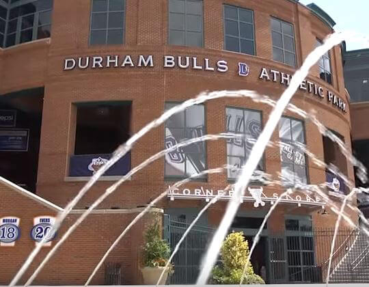 Durham Bulls Athletic Park building